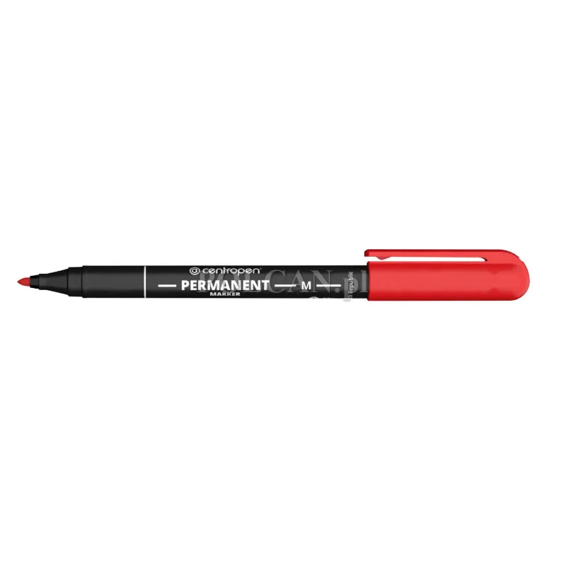 Centropen Marker Permanent 2846 CZERWONY 1mm, 10 szt. 8595013612279
