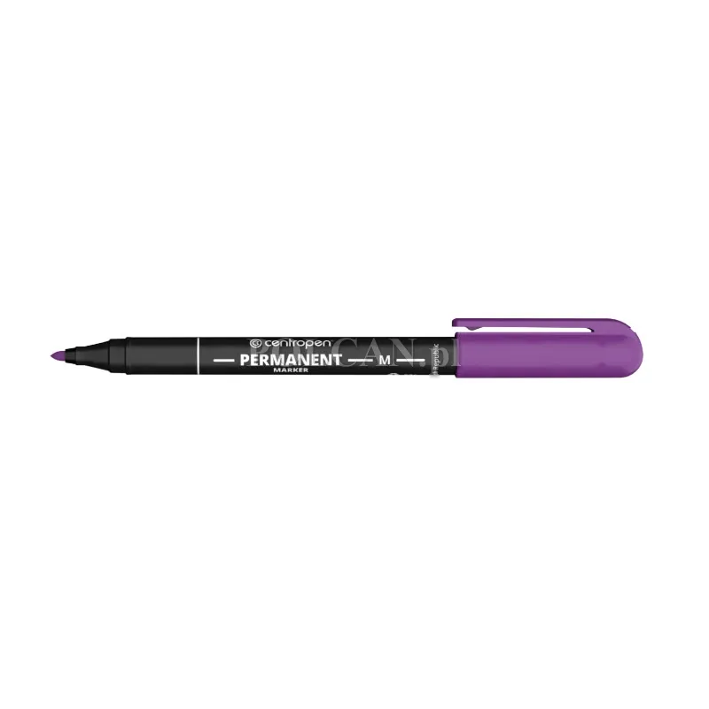 Centropen Marker Permanent 2846 FIOLETOWY 1mm, 10 szt. 8595013631478