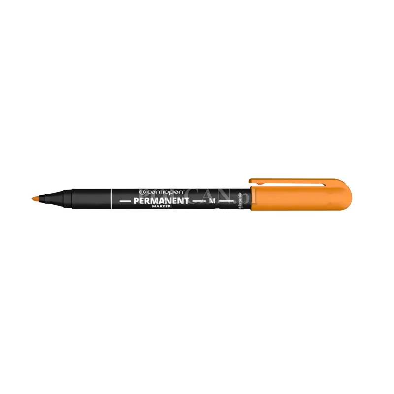 Centropen Marker Permanent 2846 POMARA�CZOWY 1mm, 10 szt. 8595013634639
