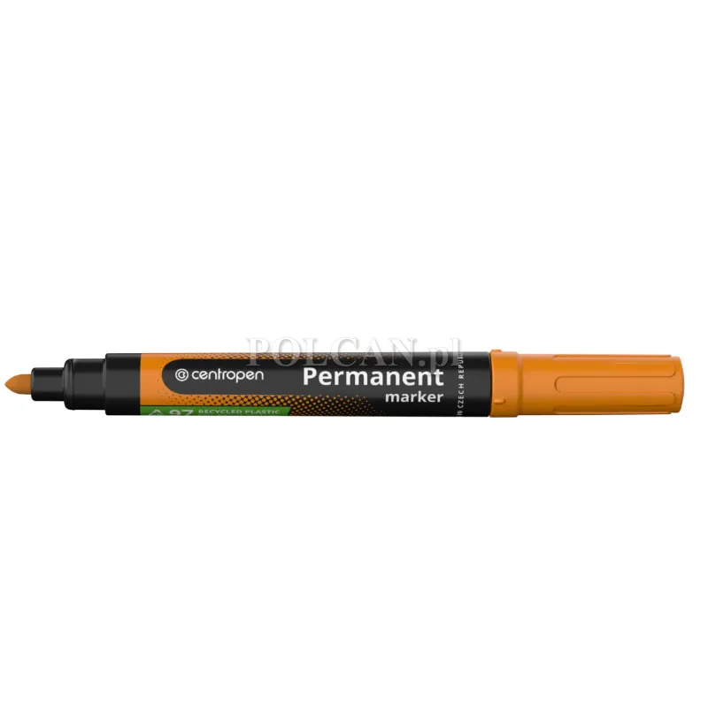 Centropen Marker Permanent 8566 POMARA�CZOWY K/O, 10 szt. 8595013634653