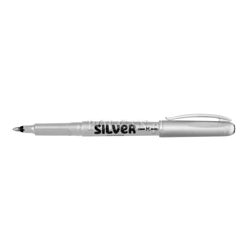 Centropen Marker permanentny Silver 2670 SREBRNY 1mm, 10 szt. 8595013624012