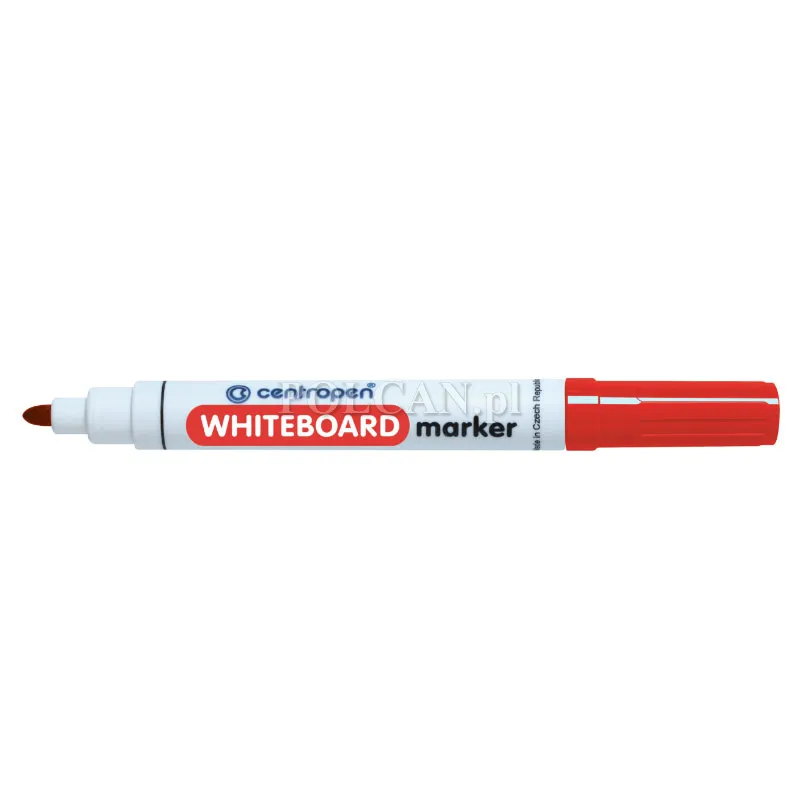 Centropen Marker suchościeralny Whiteboard 8559 CZERWONY K/O, 10 szt. 8595013615539