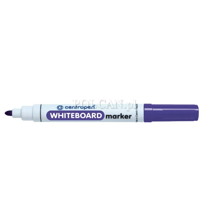 Centropen Marker suchościeralny Whiteboard 8559 FIOLETOWY K/O, 10 szt. 8595013635117