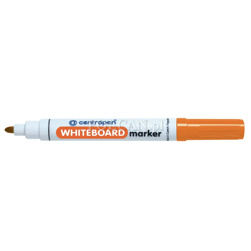Centropen Marker suchościeralny Whiteboard 8559 POMARAŃCZOWY K/O, 10 szt. 8595013635049