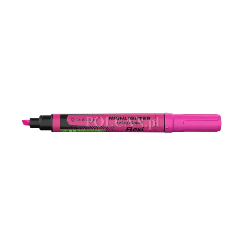 Centropen Zakre�lacz Highlighter FLEXI 8542 RӯOWY, 10 szt. 8595013635858