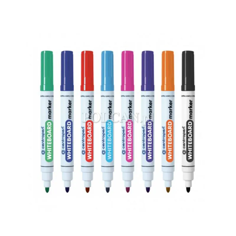 Centropen Marker sucho�cieralny Whiteboard 8559 MIX 8 kolor�w 8595013647097