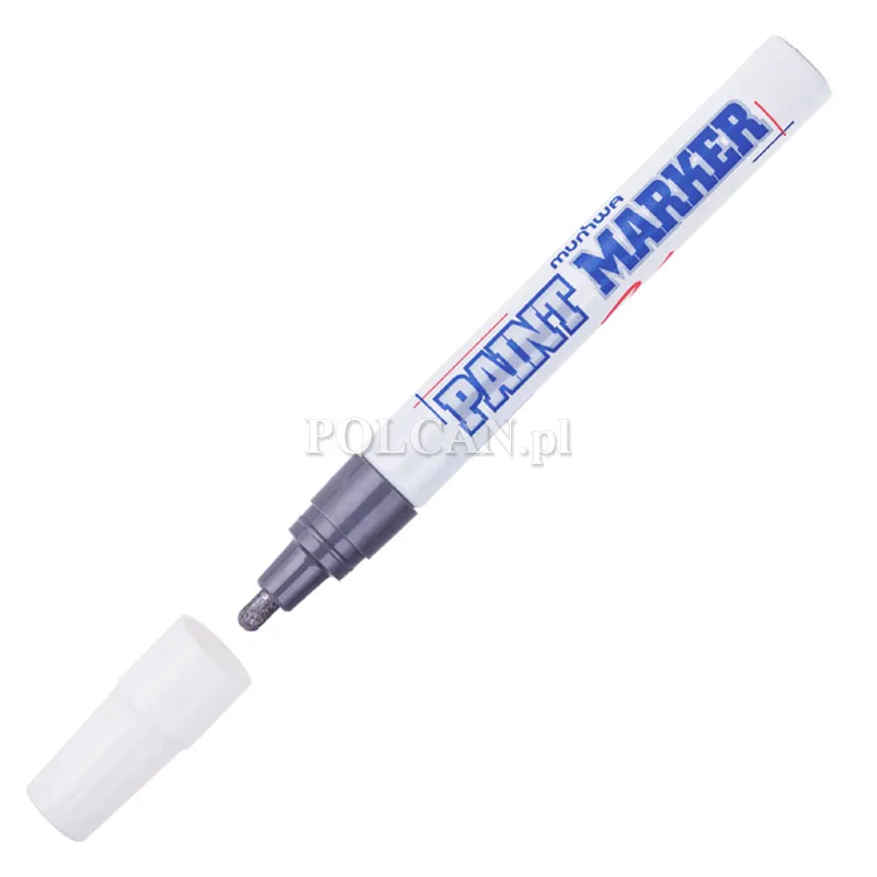 MunHwa Marker olejowy 4 mm srebrny | 12 szt. 8801006711202