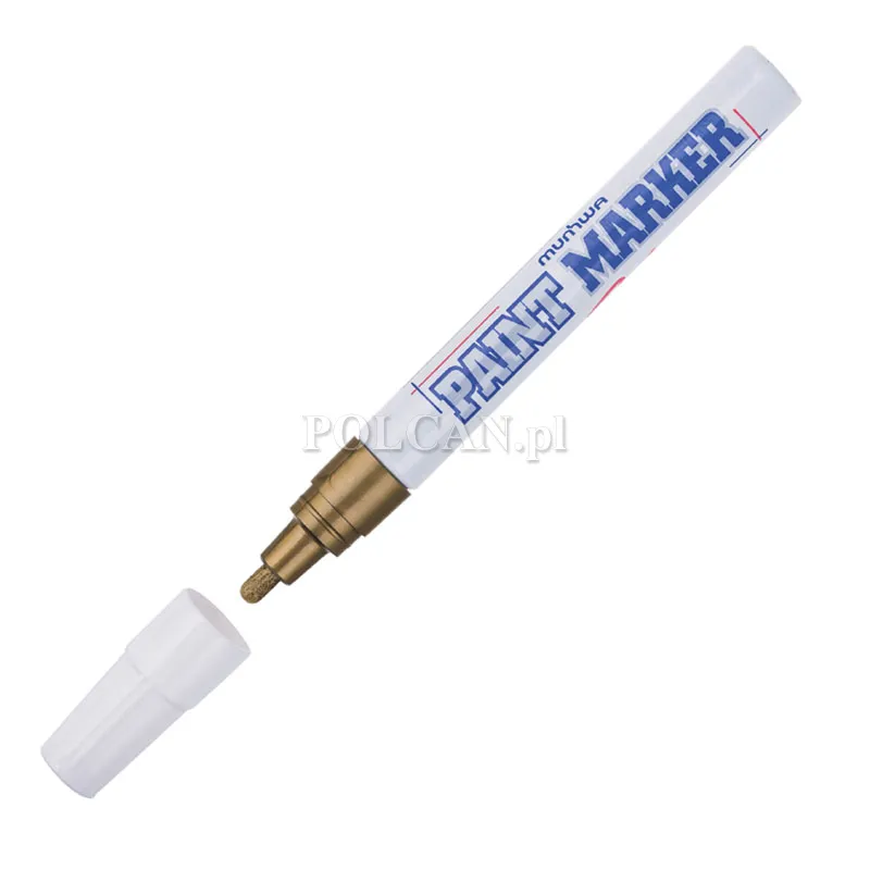 MunHwa Marker olejowy 4 mm z�oty | 12 szt. 8801006711196
