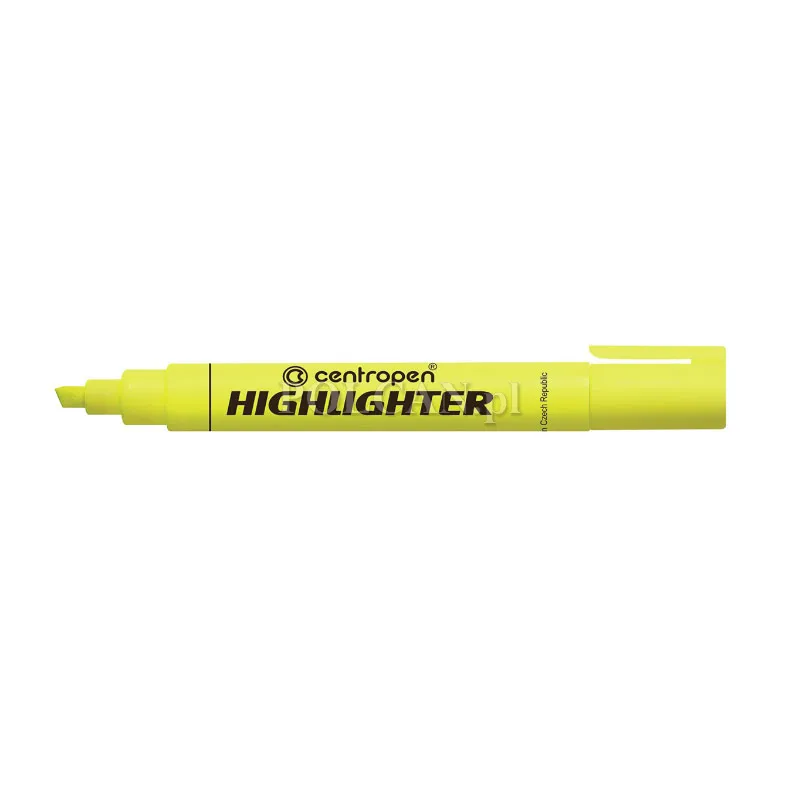 Centropen Zakreślacz fluo Highlighter 8852 ŻÓŁTY 10szt 8595013602294