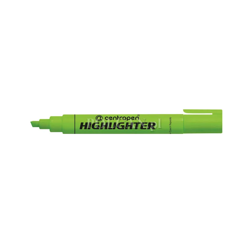 Centropen Zakreślacz fluo Highlighter 8852 ZIELONY 10szt 8595013602348