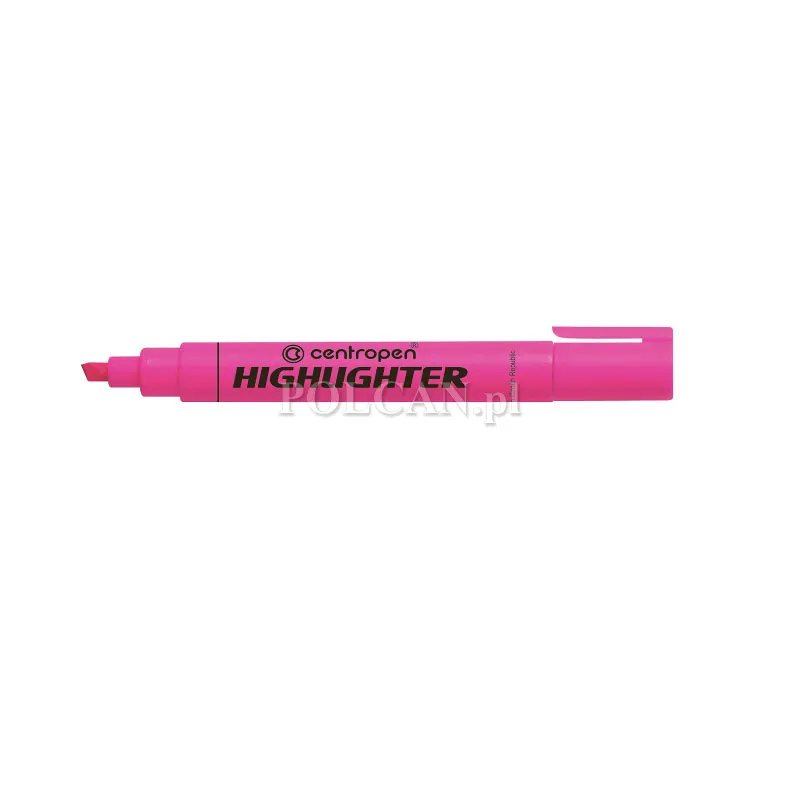 Centropen Zakre�lacz fluo Highlighter 8852 RӯOWY 10szt 8595013602317