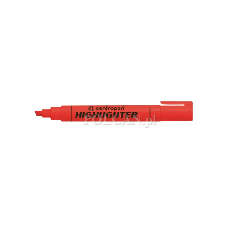 Centropen Zakreślacz fluo Highlighter 8852 CZERWONY 10szt 8595013602324