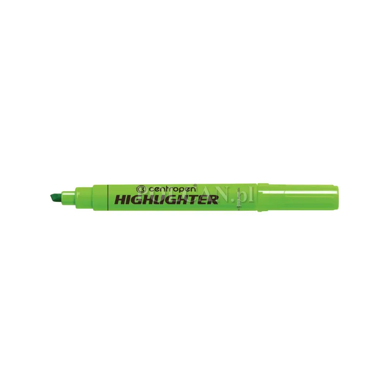 Centropen Zakre�lacz fluo Highlighter 8552 ZIELONY 10szt 8595013633250