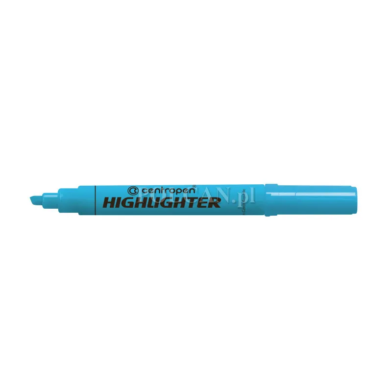 Centropen Zakreślacz fluo Highlighter 8552 NIEBIESKI 10szt 8595013633267