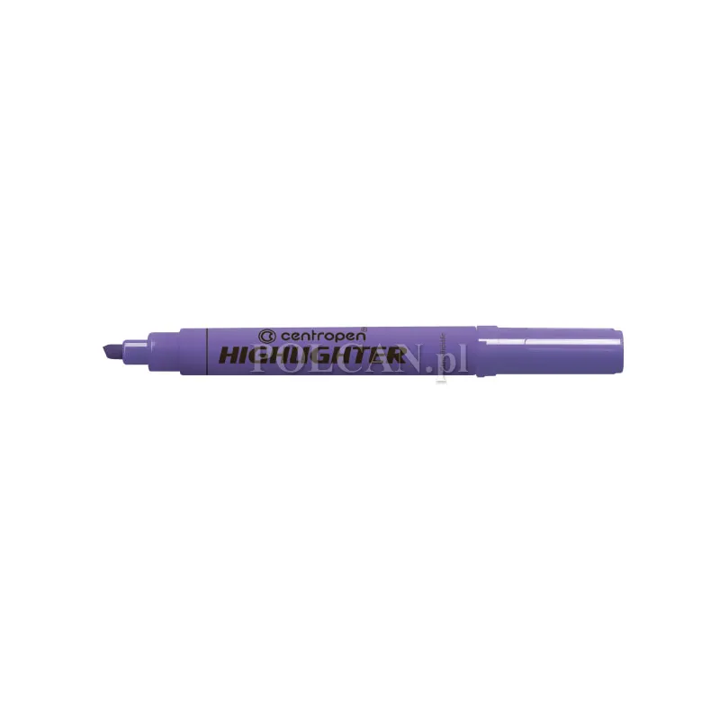 Centropen Zakreślacz fluo Highlighter 8552 FIOLETOWY 10szt 8595013633243