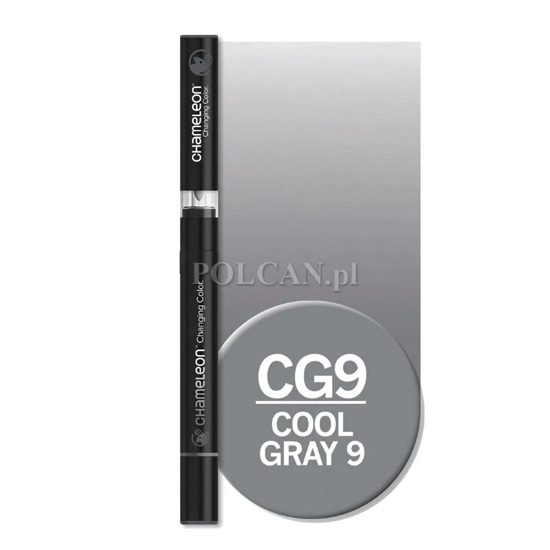 Centropen CHAMELEON marker dwustronny kolor CG9 Cool Grey 9 10szt 8595013649619