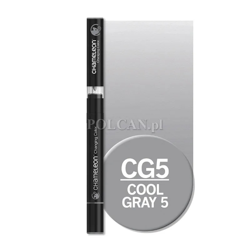 Centropen CHAMELEON marker dwustronny  kolor CG5 Cool Grey 5 10szt 8595013649602