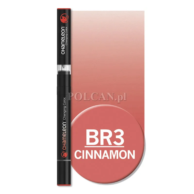 Centropen CHAMELEON marker dwustronny  kolor BR3 Cinnamon 10szt 8595013649558