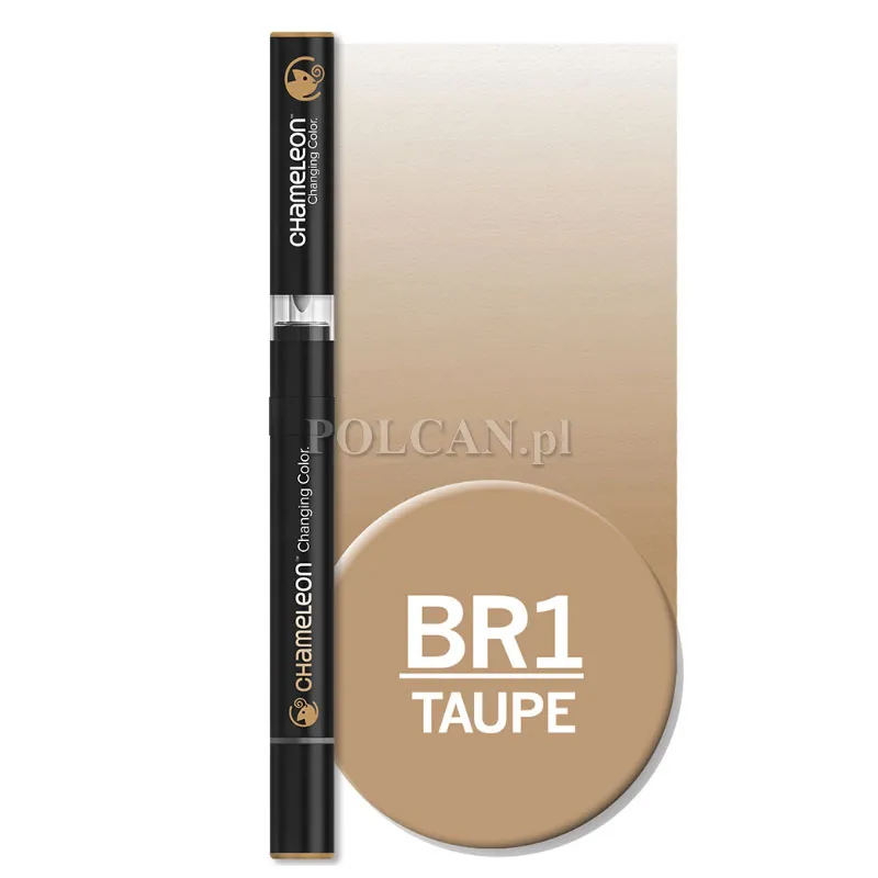 Centropen CHAMELEON marker dwustronny  kolor BR1 Taupe 10szt 8595013649541
