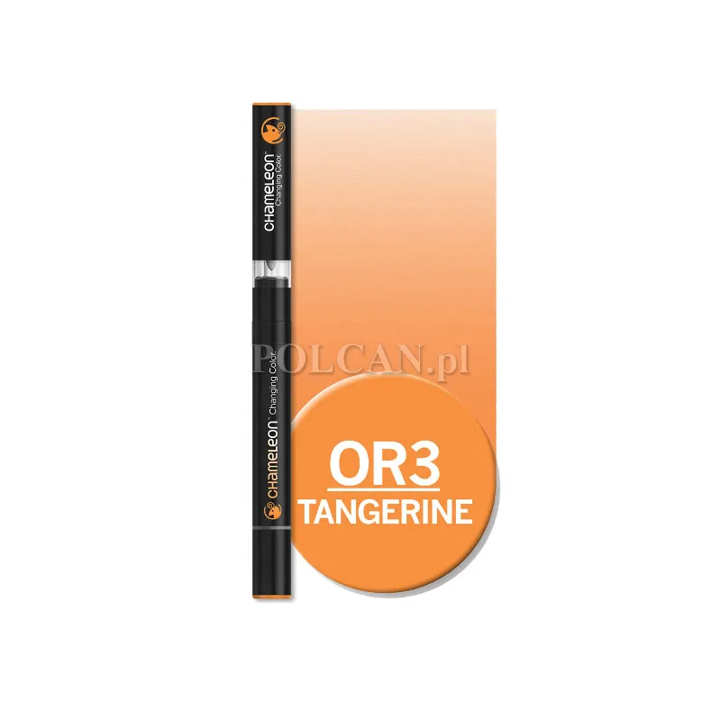Centropen CHAMELEON marker dwustronny  kolor OR3 Tangerine 10szt 8595013649503