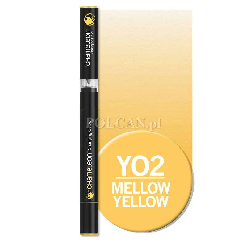 Centropen CHAMELEON marker dwustronny kolor YO2 Mellow Yellow 10szt 8595013649497