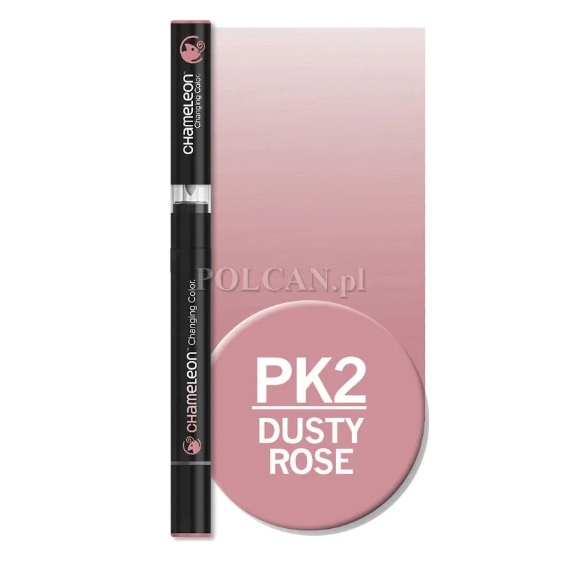 Centropen CHAMELEON marker dwustronny  kolor PK2 Dusty Rose 10szt 8595013649442
