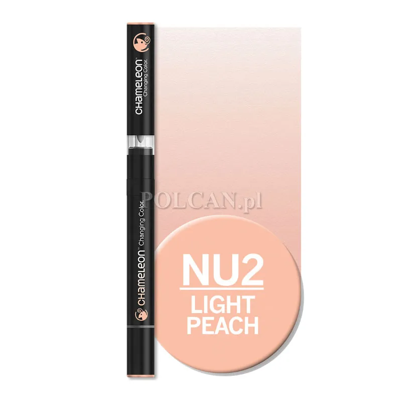 Centropen CHAMELEON marker dwustronny  kolor NU2 Light Peach 10szt 8595013649367