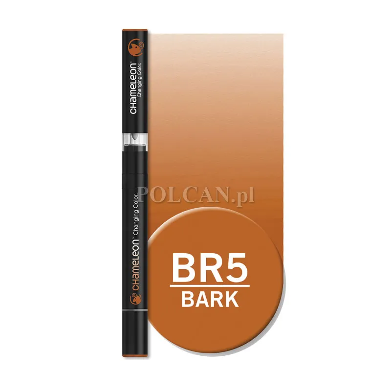 Centropen CHAMELEON marker dwustronny  kolor BR5  Bark 10szt 8595013649275