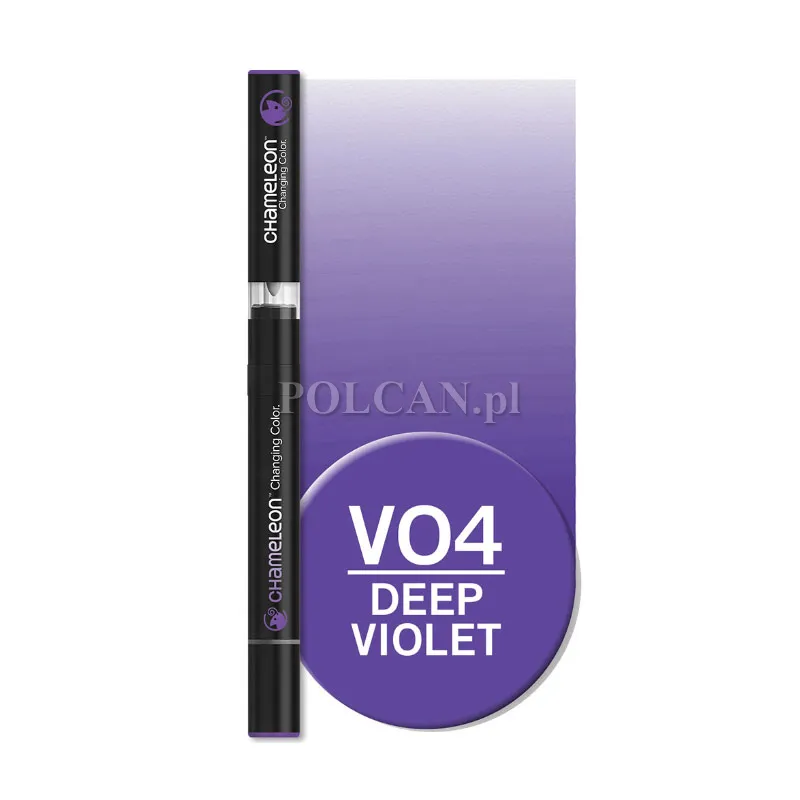 Centropen CHAMELEON marker dwustronny  kolor VO4  Deep Violet 10szt 8595013649244