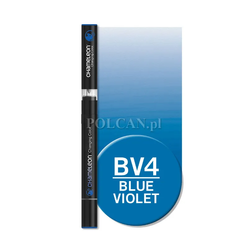 Centropen CHAMELEON marker dwustronny  kolor BV4 Blue Violet 10szt 8595013649237