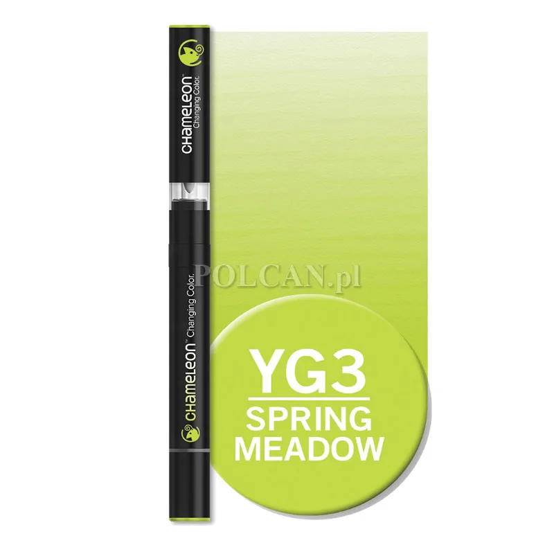 Centropen CHAMELEON marker dwustronny kolor YG3 Spring Meadow 10szt 8595013649183