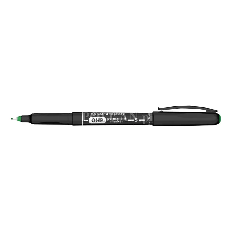 Centropen Foliopis OHP Permanent 2634 S ZIELONY 0,3-0,4mm, 10 szt. 8595013624791