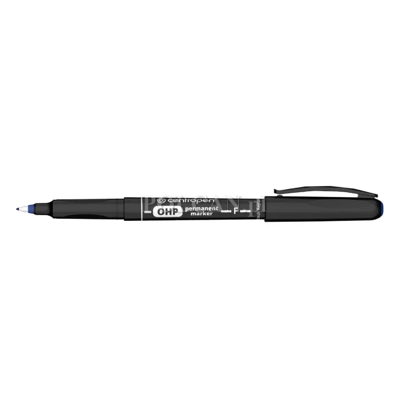 Centropen Foliopis OHP Permanent 2636 F NIEBIESKI 0,6mm, 10 szt. 8595013611401