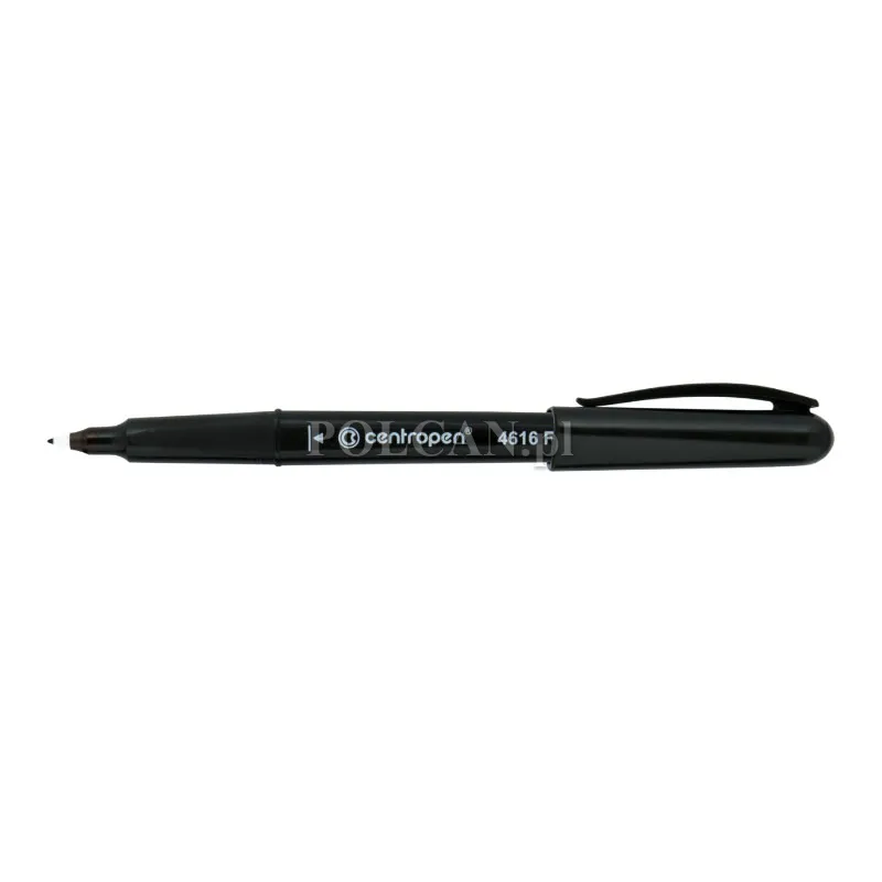 Centropen Marker CD/DVD/BD - Liner 4616 CZARNY 0,6mm, 10 szt. 8595013631652