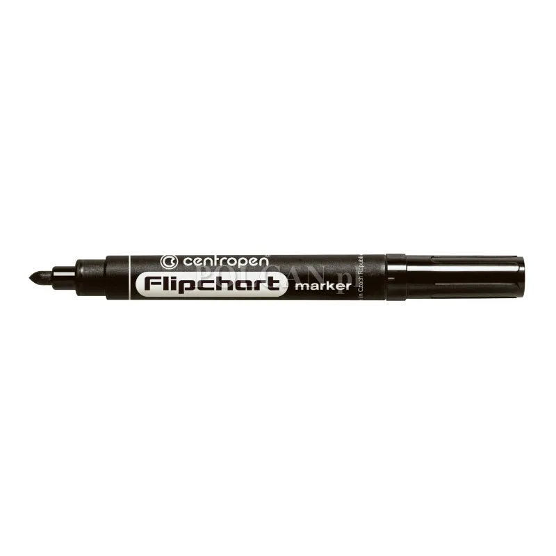 Centropen Marker do papieru Flipchart 8550 CZARNY K/O, 10 szt. 8595013615447