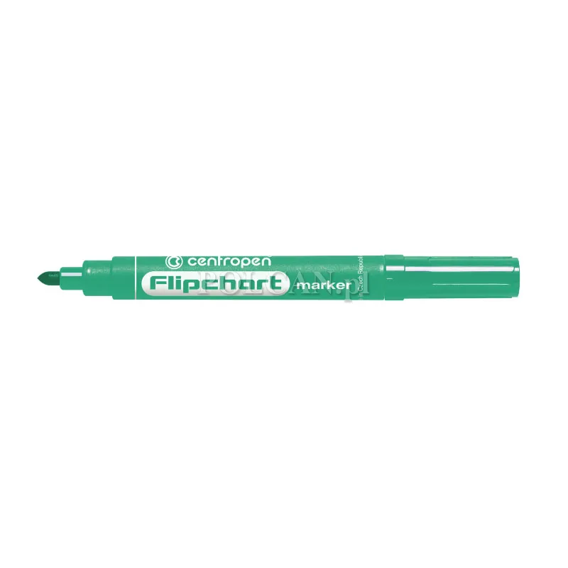 Centropen Marker do papieru Flipchart 8550 ZIELONY K/O, 10 szt. 8595013615430