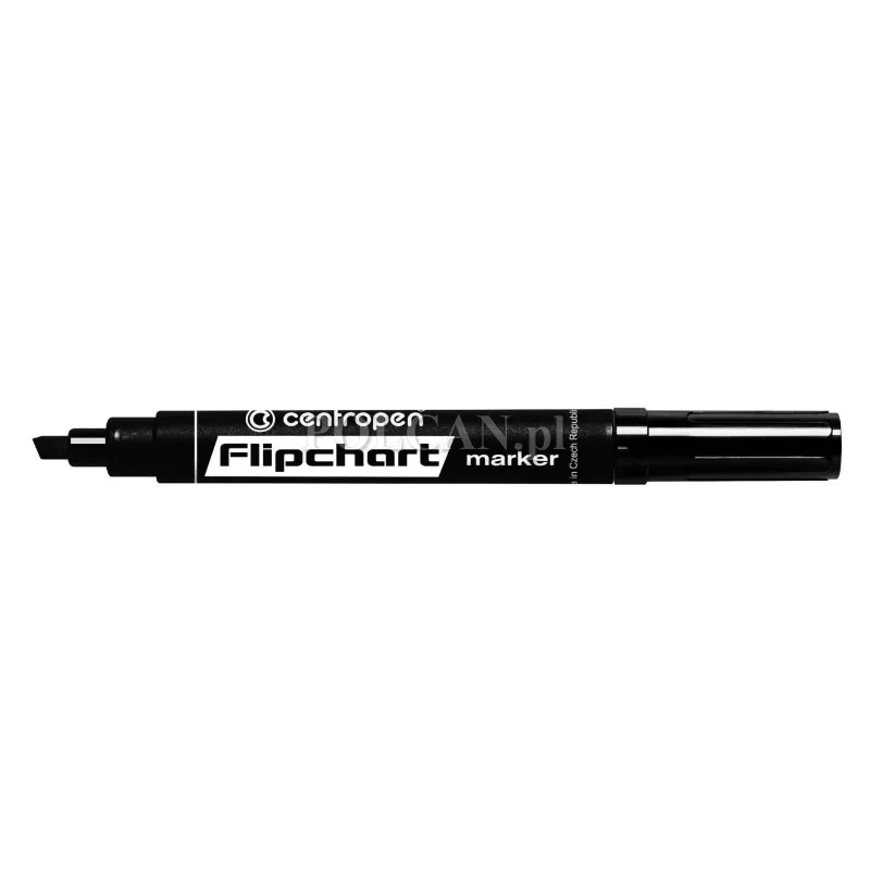 Centropen Marker do papieru Flipchart 8560 CZARNY K/�, 10 szt. 8595013615485