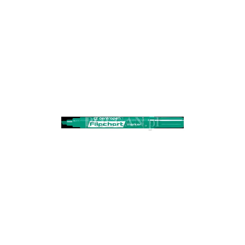 Centropen Marker do papieru Flipchart 8560 ZIELONY K/Ś, 10 szt. 8595013615478
