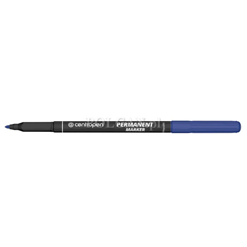 Centropen Marker cienki Permanent 2536 NIEBIESKI 1mm 12 szt 8595013616307