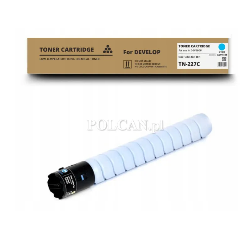Toner Develop TN227C do Ineo+ 257i/287i/227i | 24 000 str. | cyan ACVH4D0