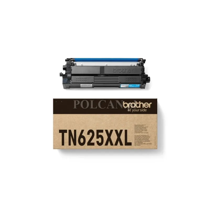 Toner Brother do MFC-L8730CDW/MFC-L8970CDW/HL-L8570CDW | 6 500 str. | cyan TN625XXLC