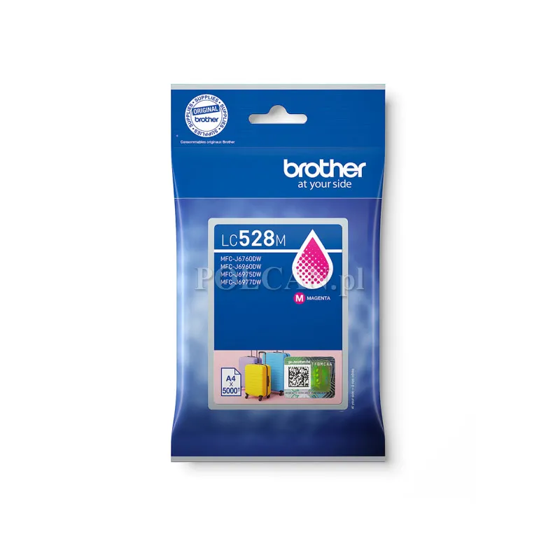 Tusz Brother do MFC-J5110DW/J5010DW | 5000 str. | magenta LC528M
