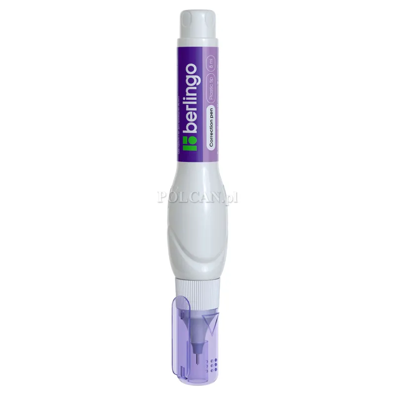 Berlingo Korektor w pi�rze 8ml., plastikowa ko�c�wka, 12 szt. 4260107484721