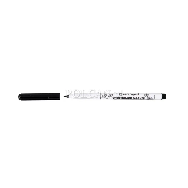 Centropen Marker sucho�cieralny 2507 1-2mm, czarny, 12szt. 8595013626160