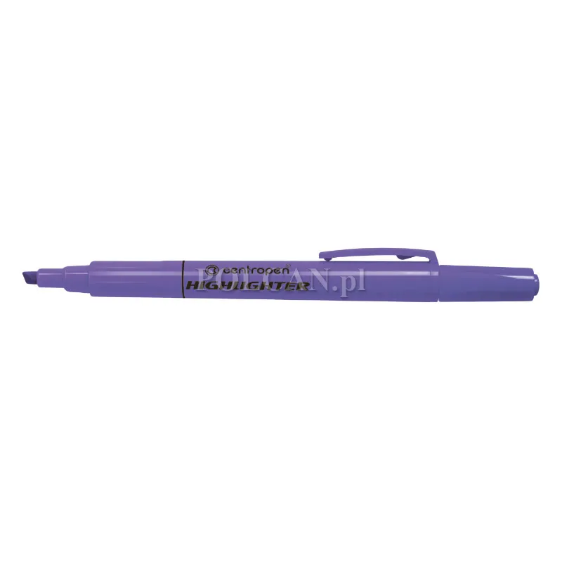 Centropen Cienki zakre�lacz Highlighter 8722 FIOLETOWY 10szt 8595013623053