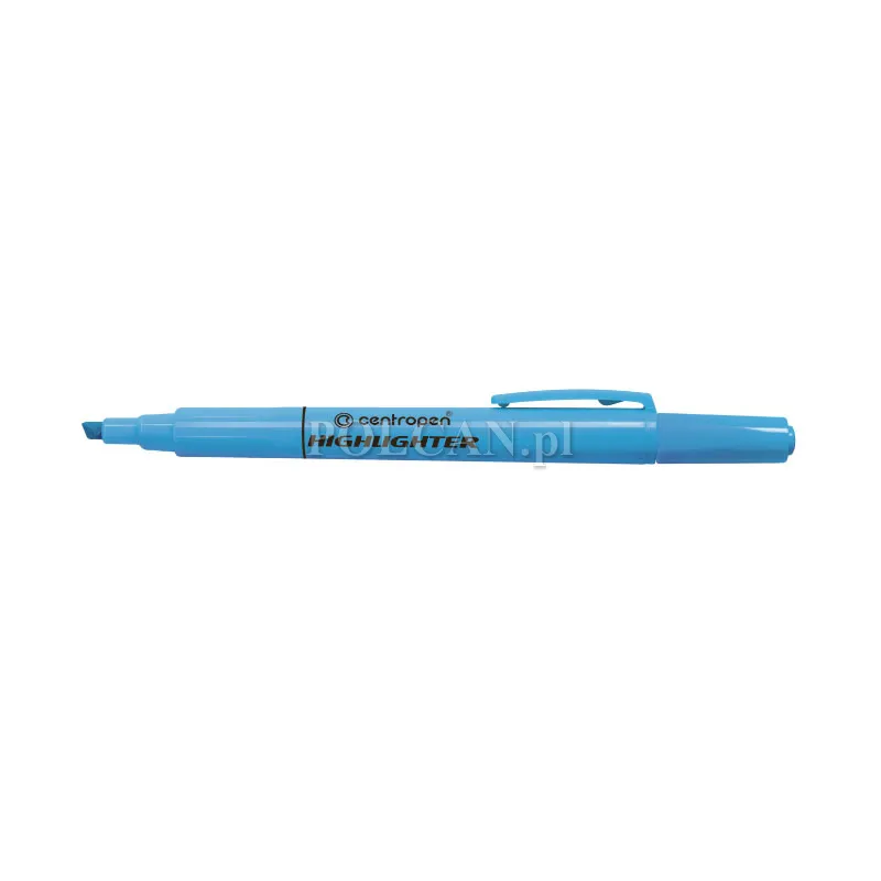 Centropen Cienki zakre�lacz Highlighter 8722 NIEBIESKI 10szt 8595013623077