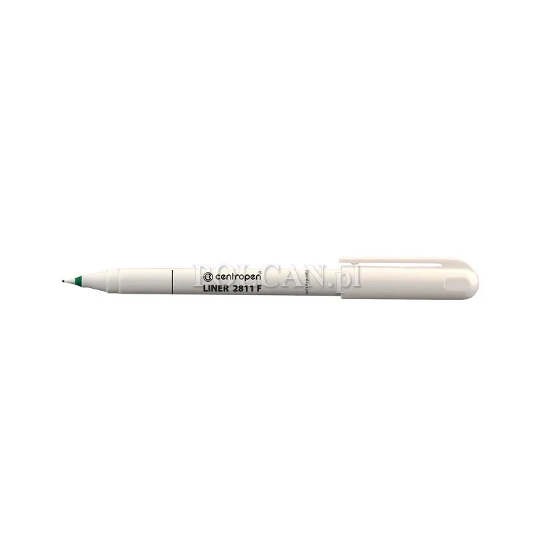 Centropen Cienkopis Liner 2811 F ZIELONY 10szt 8595013601747