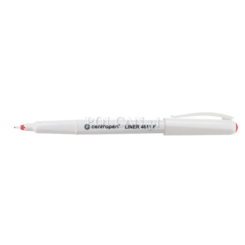 Centropen Cienkopis Liner 4611 F CZERWONY 10szt 8595013628164