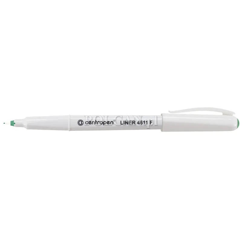 Centropen Cienkopis Liner 4611 F ZIELONY 10szt 8595013628188