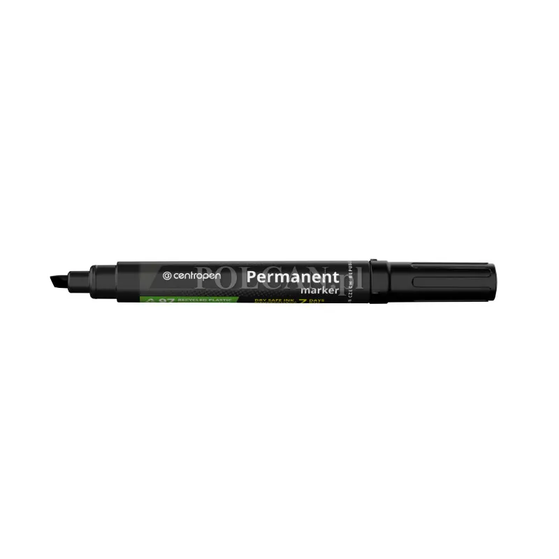 Centropen Marker Permanent Dry Safe Ink 8516 CZARNY K/O NIEWYSYCHAJ�CY 10szt 8595013616697